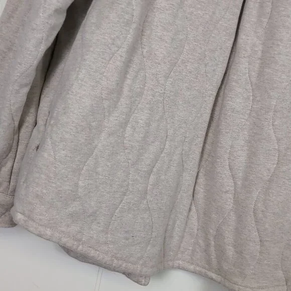 Spiritual Gangster wave Quilted Shacket Large - Picture 9 of 10